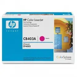 HP CB403A (642A) Magenta Original Toner Cartridge - LaserJet CP4005n(B)
