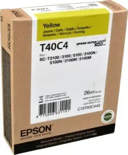 EpsoEpson C13T40C440 (T40C4) Yellow Original Cartridge - SC-T3100