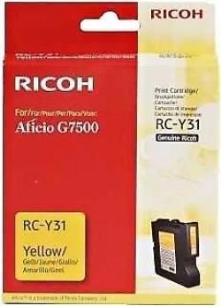 Ricoh RC-Y31 Yellow Original Cartridge - G7500
