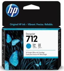HP 3ED67A (712) Cyan Original Cartridge - DesignJet T650