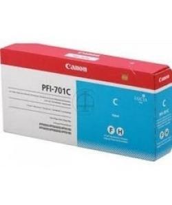 Canon PFI-701C (0901B001) Cyan Original Cartridge - iPF8000 / iPF8100 (Ex)