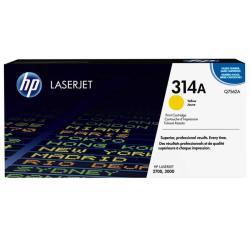 HP Q7562A (314A) Yellow Original Toner - LaserJet 2700
