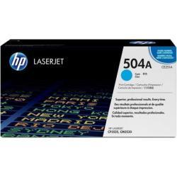 HP CE251A (504A) Cyan Original Toner - CP3525 / CM3530