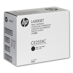 HP CE255XC (55X) Black Original Toner (Contract Product) - Laserjet P3015
