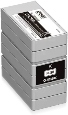 Epson GJIC5 (C13S020563) Black Original Cartridge - C831 / GP-M81