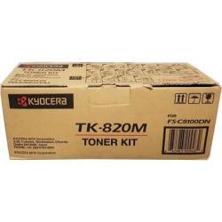 Kyocera TK-820M Magenta Original Toner Cartridge - FS-C8100