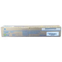 Konica Minolta TN-221AY (A8K325F) Yellow Original Toner - C227 / C287