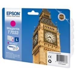 Epson C13T70334010 (T7033) Magenta Original Ink - WP-4015DN (Ex)