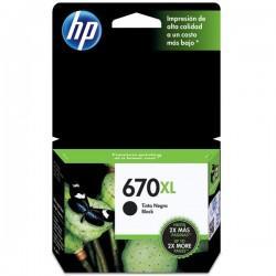 HP CZ117AB (670XL) Black Original Cartridge High Yield - DeskJet 3525 (Ex)
