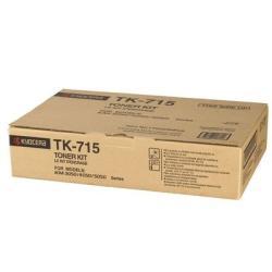 Kyocera TK-715 Black Original Toner - KM-3050 / KM-4050