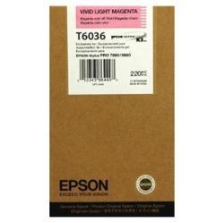 Epson C13T603600 (T6036) Light Magenta Original Ink - Stylus Pro 7800 (Ex)