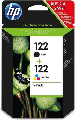 HP CR340HE (122+122) Black + Colour Original Cartridge (Ex)