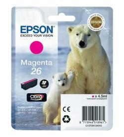 Epson C13T261340 (26) Magenta Original Ink - XP-600 (Ex)