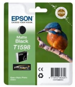 Epson C13T15984010 (T1598) Matte Black Original Ink Cartridge - Stylus Photo R2000 (U)