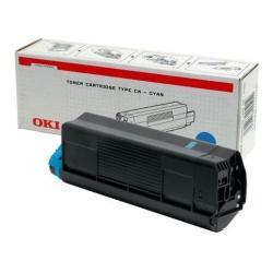 OKI 42127407 Cyan Original Toner - C5100 / C5200