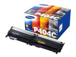 Samsung CLT-P404C/SEE (SU370A) 4 Pack Original Toner - Xpress SL-C430 / SL-C480 (Damaged Box)