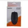 A4 Tech OP-330S Black Silent Wired Optical Mouse