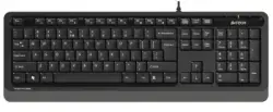 A4 Tech Fstyler FK10 Black Multimedia Wired Q Keyboard