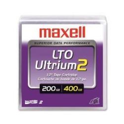 Maxell Lto-2 Ultrium 2 200GB / 400GB Data Cartridge 609m, 12.65mm
