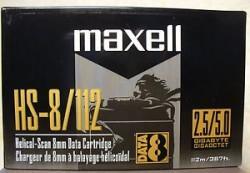 Maxell 8mm 112m 2.3GB/4.6GB HS-8/112 Data Cartridge