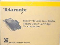 Tektronik 016-1687-00 Yellow Original Toner - Phaser 740