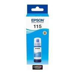 Epson C13T07D24A (115) Cyan Original Ink Cartridge - L8160