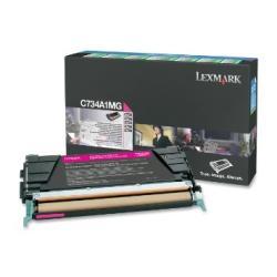 Lexmark C734A1MG Magenta Original Toner Cartridge - C734 / C736