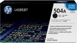 HP CE250A (504A) Black Original Toner - CP3525 / CM3530 (B)