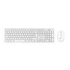 Lenovo Lecoo KM2001 Wireless White Turkish Q Keyboard & Mouse Set