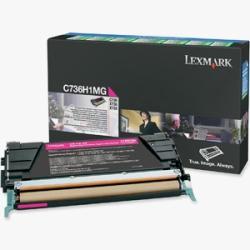 Lexmark C736H1MG Magenta Original Toner - C736 / X736