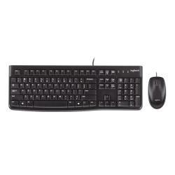 Logitech MK120 (920-002560) USB Kablolu Siyah Q Klavye + Mouse Set