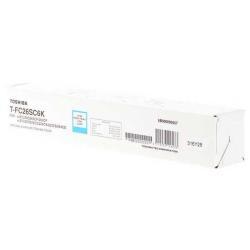 Toshiba T-FC26SC6K Cyan Original Toner Cartridge - E-Studio 262CP / 222CS / 263CS