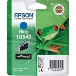 Epson C13T05494020 (T0549) Cyan Blue Original Ink - Stylus Photo R800 (Ex)