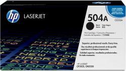HP CE250A (504A) Black Original Toner - CP3525 / CM3530 (B)
