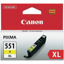 Canon CLI-551XL Y High Yield Yellow Original Cartridge - MG5450 / MG6350