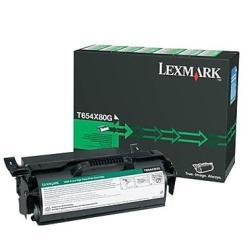 Lexmark T654X80G Black Original Toner - T654 (Damaged Box)