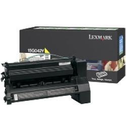 Lexmark 15G042Y Yellow Original Toner - C752 / C760