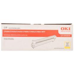 OKI 42918105 Yellow Original Drum Unit - C9600 / C9650 / C9655 (U)