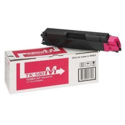 Kyocera TK-580M (1T02KTBNL0) Magenta Original Toner - FS-C5150dn / P6021Cdn (Without Box)
