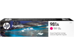 HP J3M69A (981A) Magenta Original Cartridge - PageWide 556dn / MFP586z (Ex)