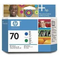 HP C9408A (70) Cyan + Green Original Head Cartridge - Designjet Z2100 (U)