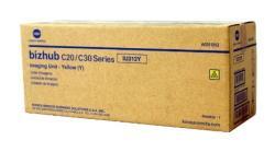 Konica Minolta IU-312Y (A03105J) Yellow Original Drum Unit - Bizhub C20 / C30