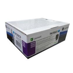 Lexmark 74C5SC0 Cyan Original Toner Standard Yield - CS720 / CS725