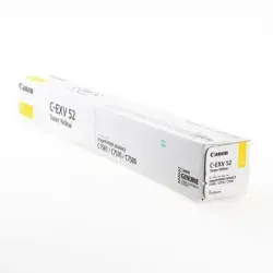 Canon C-EXV52Y (1001C002) Yellow Original Toner - IR-C7565 / IR-C7570
