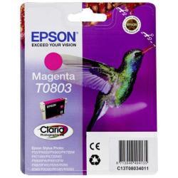 Epson C13T08034020 (T0803) Magenta Original Ink Cartridge - Stylus Photo PX650 (Ex)
