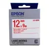 Epson LC-4WRN9 Red - White Original Label (12mm x 9m)