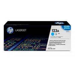 HP Q3971A (123A) Cyan Original Toner Cartridge - LaserJet 2550 (B)