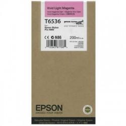 Epson C13T653600 (T6536) Light Magenta Original Ink - Stylus Pro 4900 (Without Box)