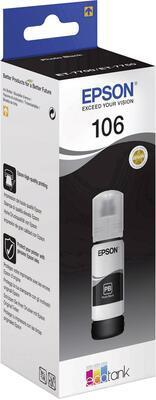 Epson C13T00R140 (106) Black Original Ink Cartridge - ET-7700 (Ex)
