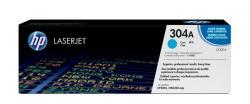 HP CC531A (304A) Cyan Original Toner Cartridge - LaserJet CP2025n (B)